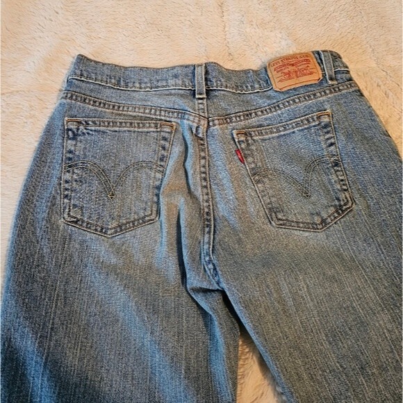 Levi's 515 Jeans Women's Bootcut Blue Denim Stretch. Size 8 - Picture 5 of 5